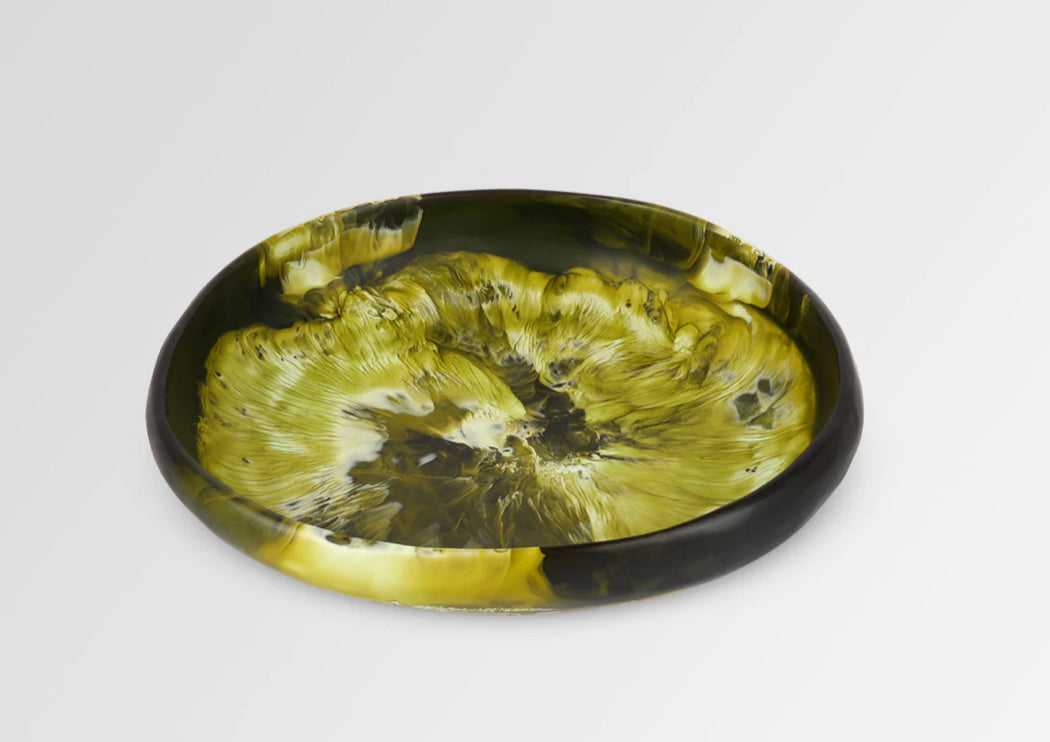 BOWL EARTH MEDIUM MALACHITE