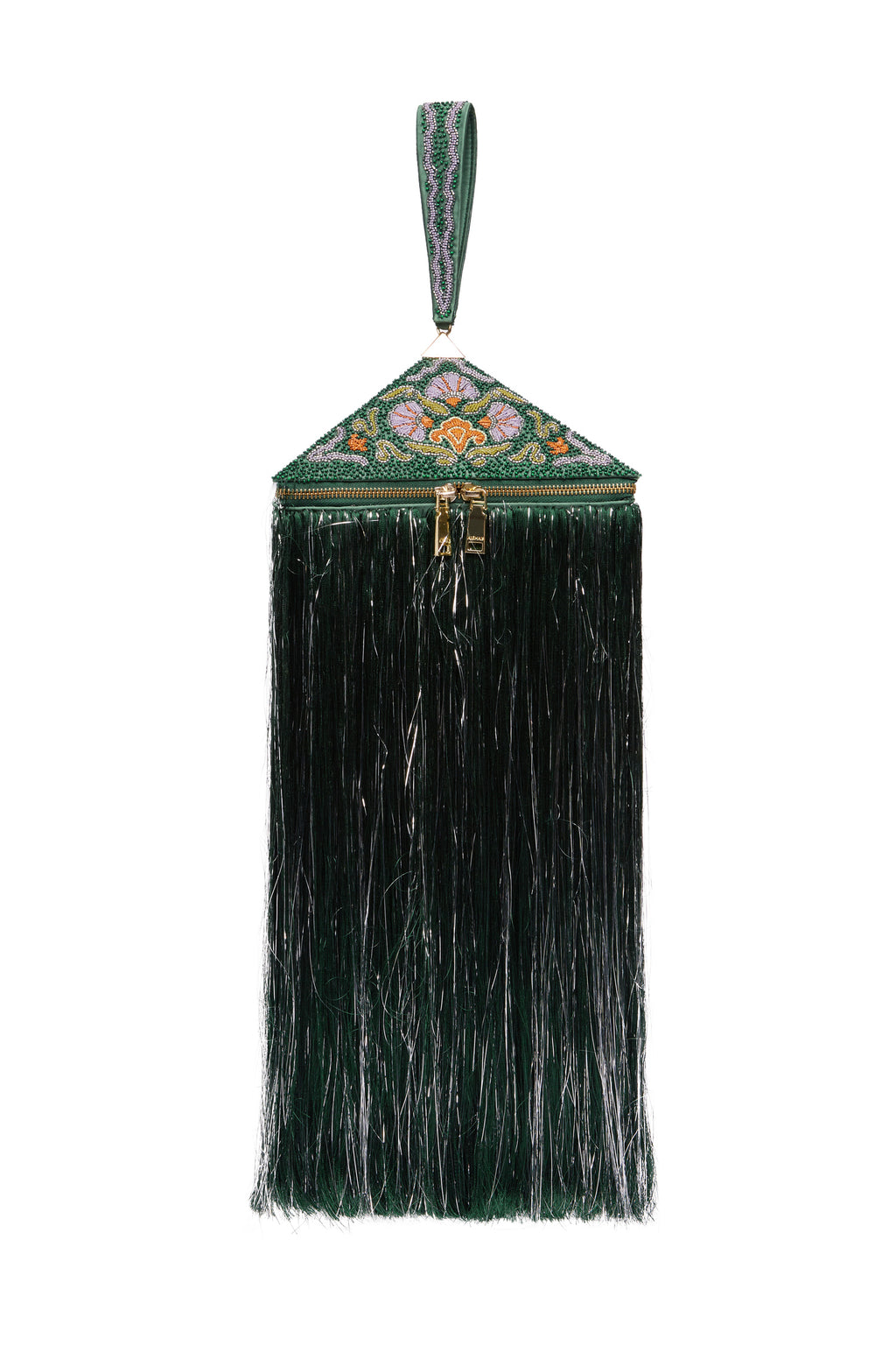 Ramira Embellished Pyramid Bag