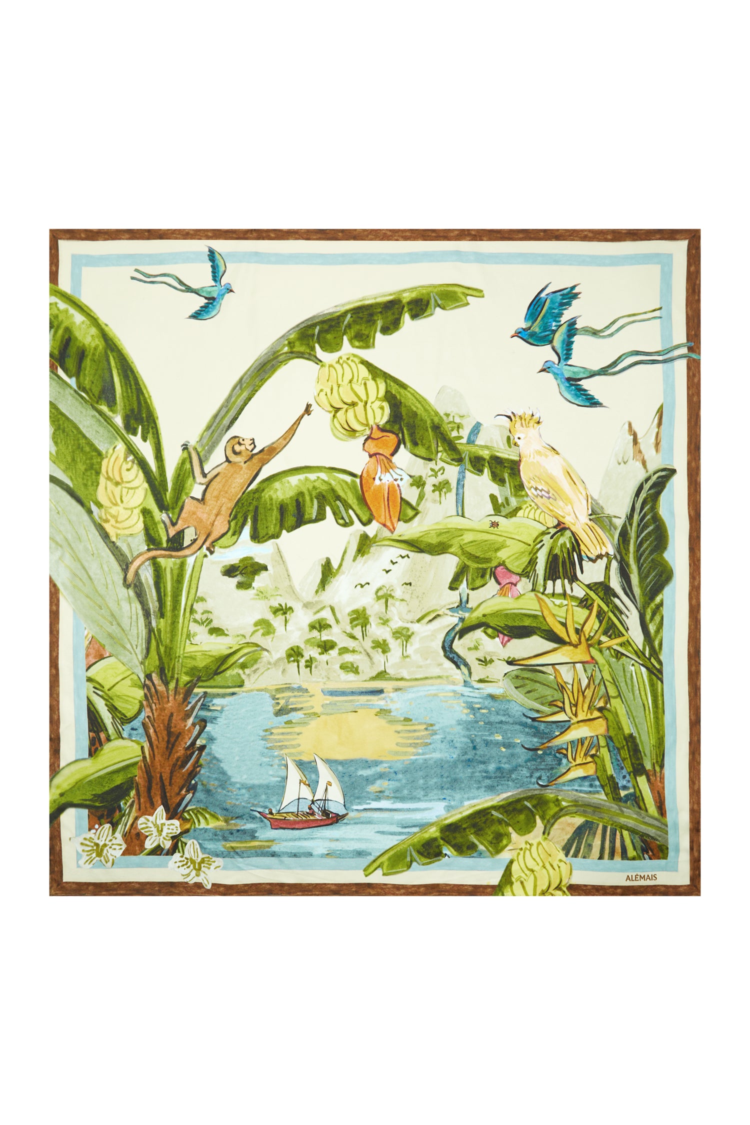 Toucan Tango Silk Scarf