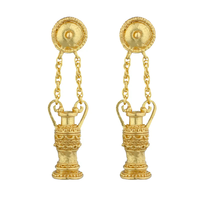 ABUNDITA EARRINGS - 18K GOLD PLATED