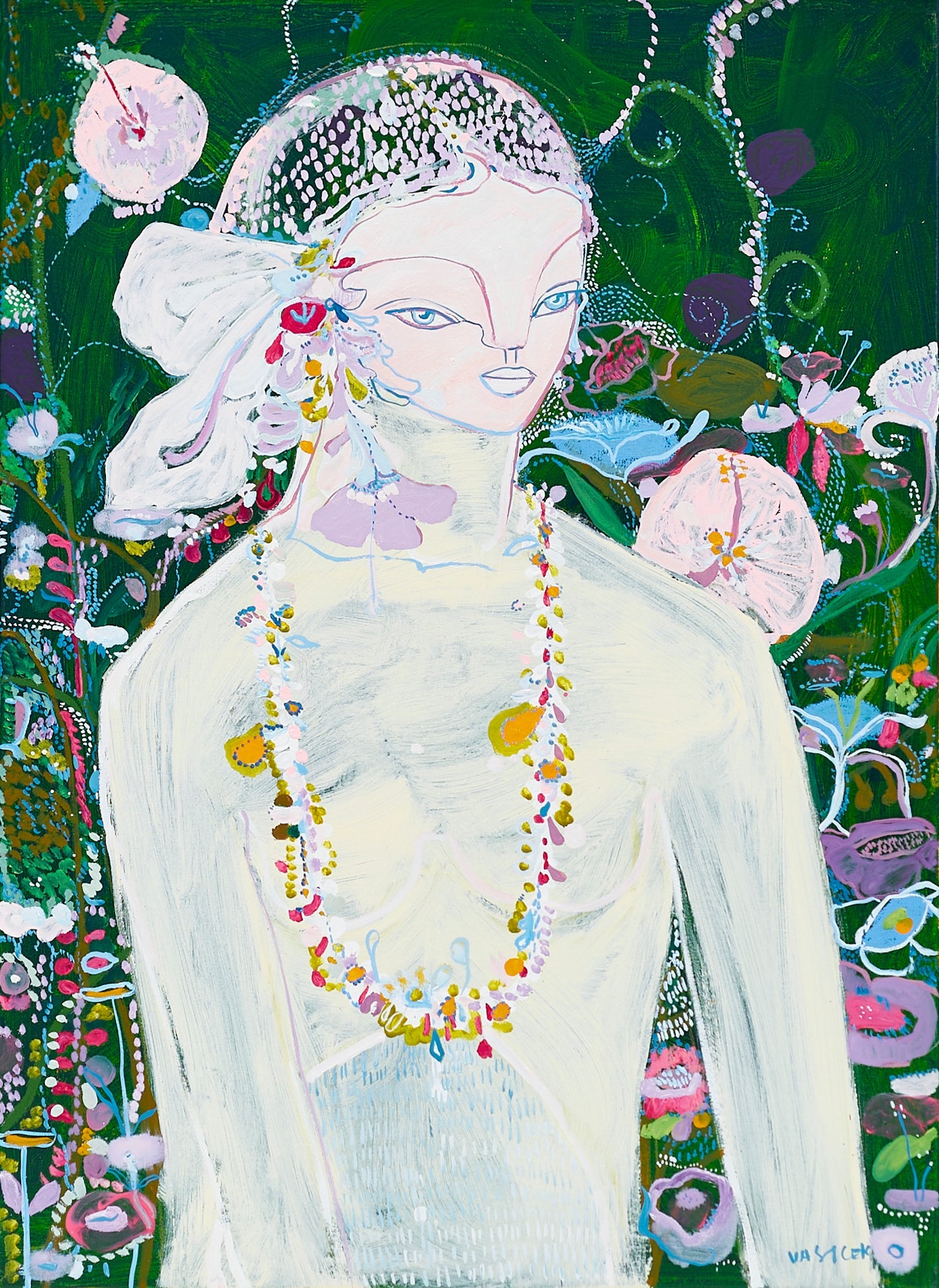 'Aster Jardin' Limited Edition Print