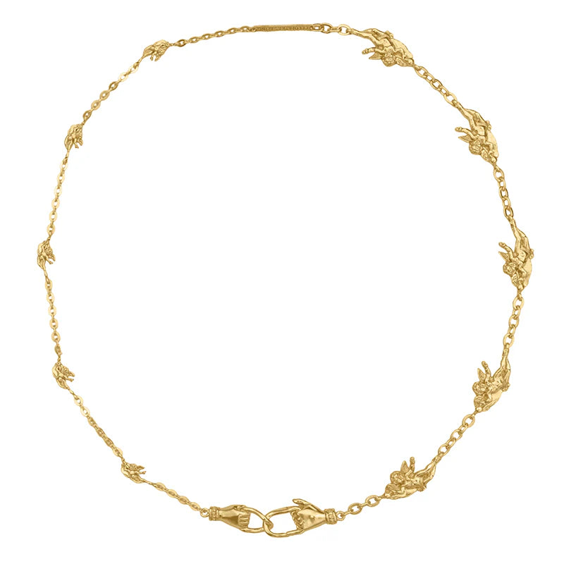 BOTTICINI NECKLACE - 18K GOLD PLATED