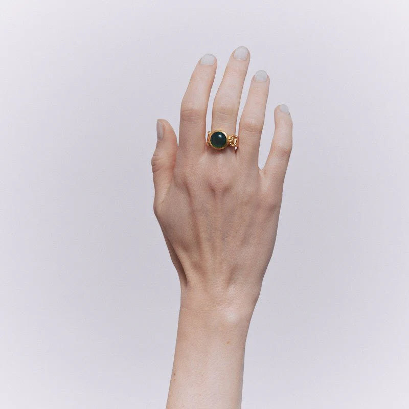 CAELUS RING - 18K GOLD PLATED