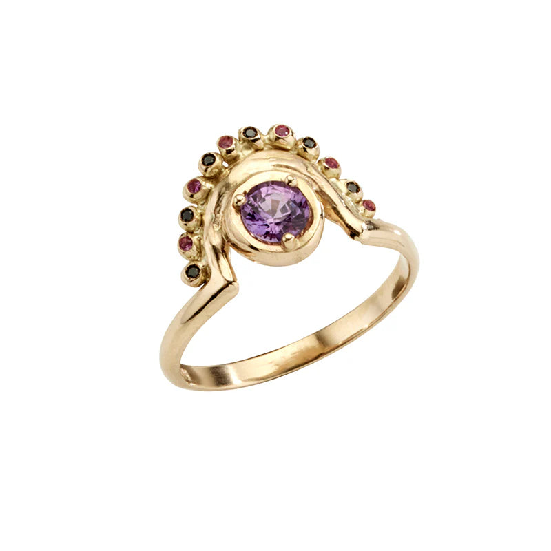 CERES HEARTH RING - SOLID GOLD