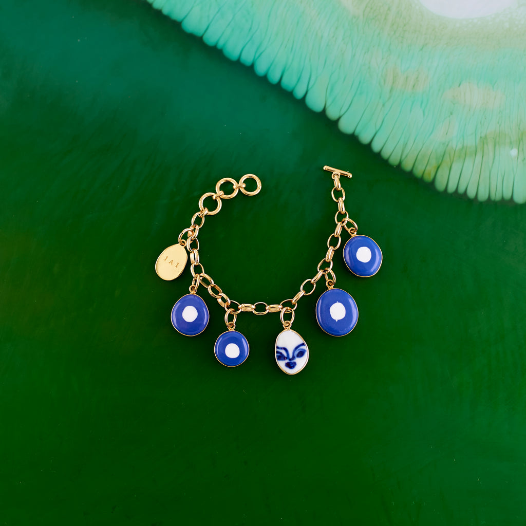 Charm Bracelet - Blue #3