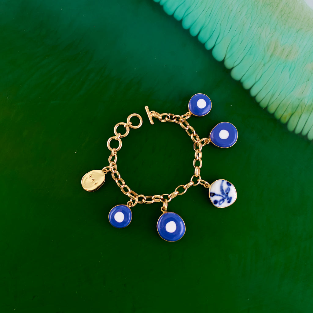 Charm Bracelet - Blue #4