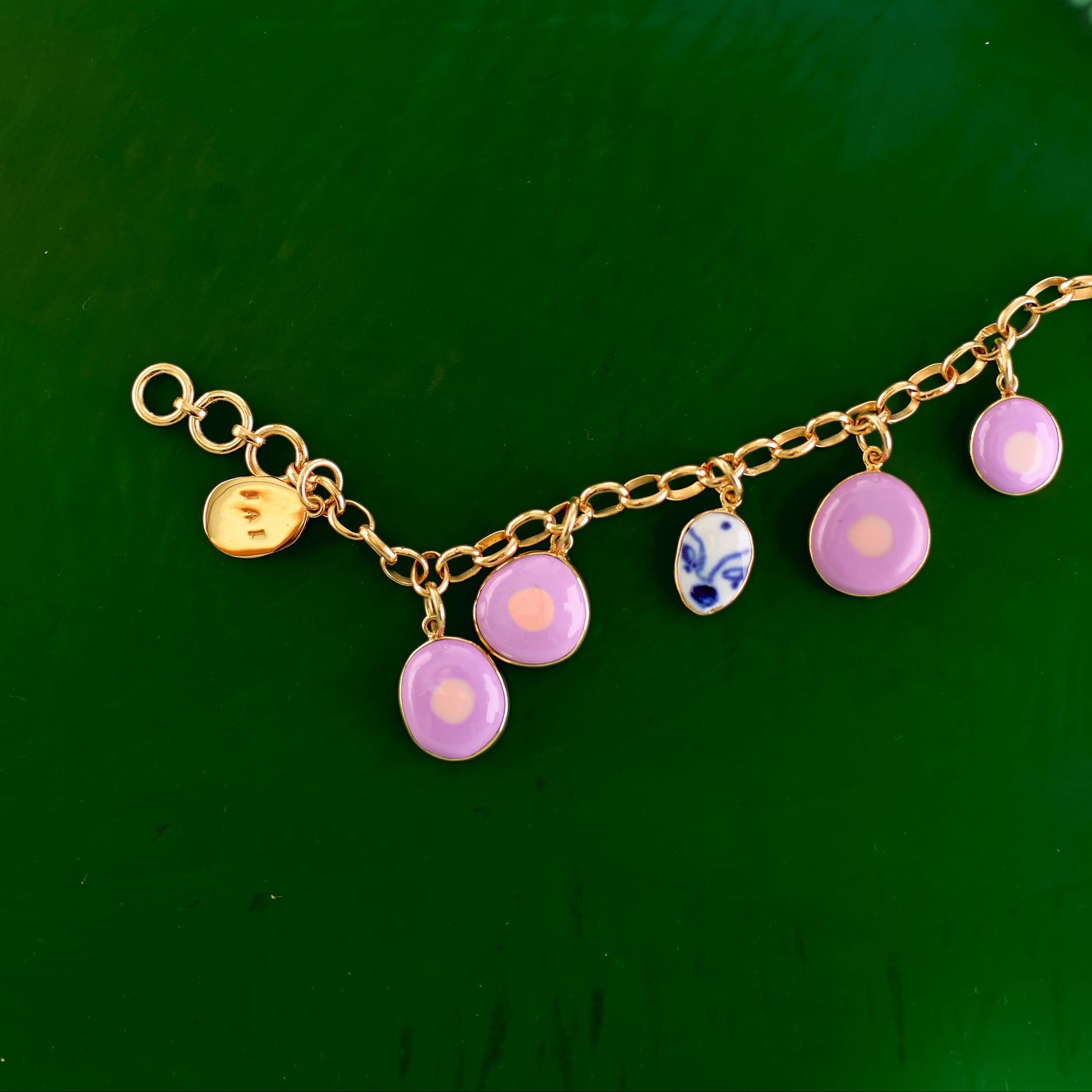 Charm Bracelet - Lilac #2