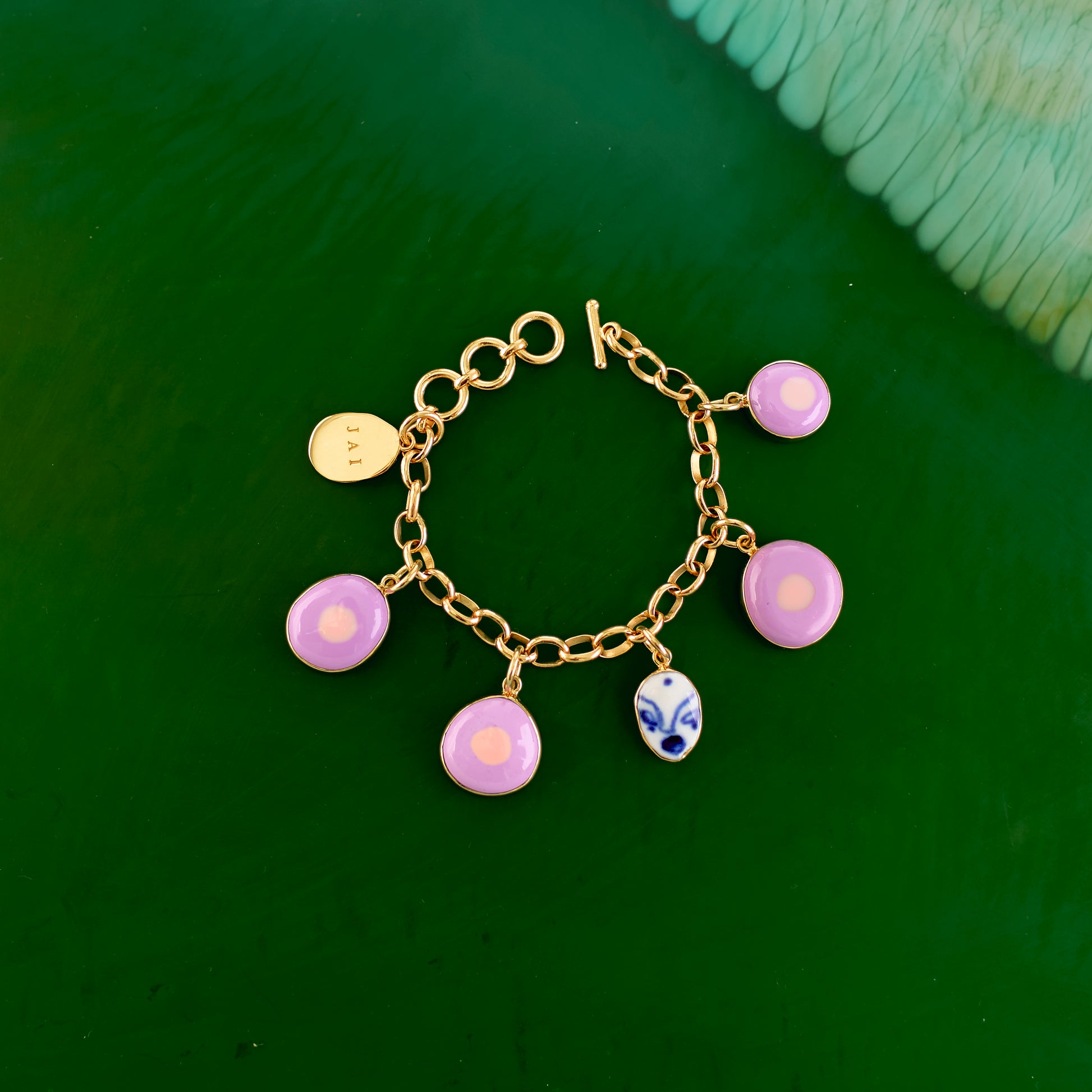 Charm Bracelet - Lilac #2