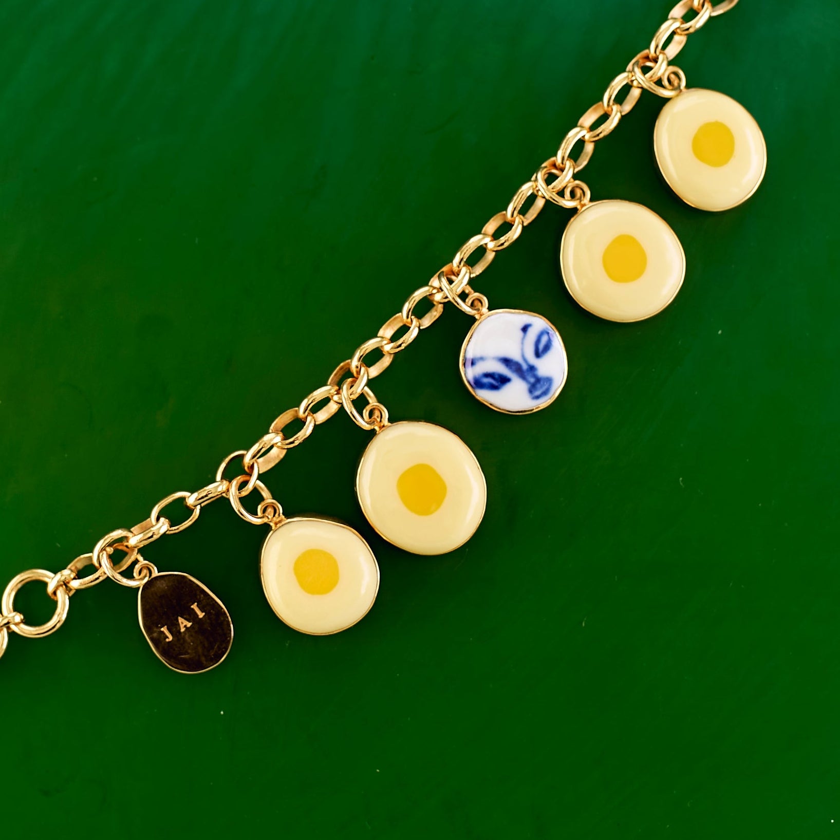 Charm Bracelet - Yellow #1