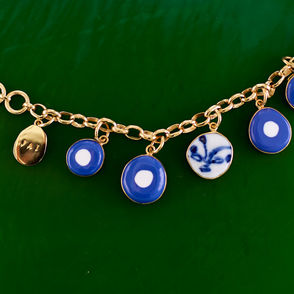 Charm Bracelet - Blue #4