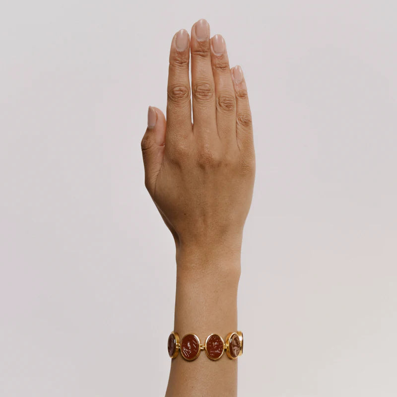 CORNELIA BRACELET - 18K GOLD PLATED