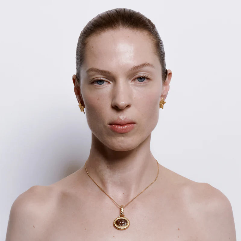 GAIUS PENDANT - 18K GOLD PLATED