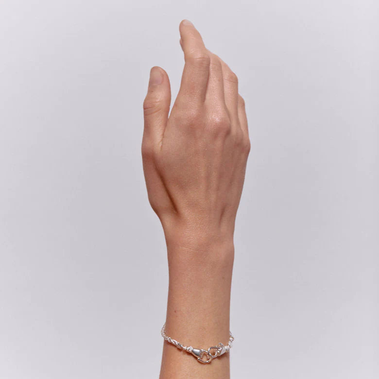 HANDMADE SNAKE BRACELET - STERLING SILVER