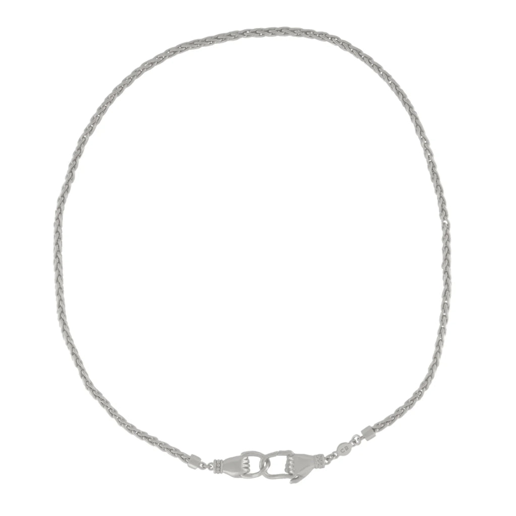 HANDMADE SNAKE CHAIN - STERLING SILVER