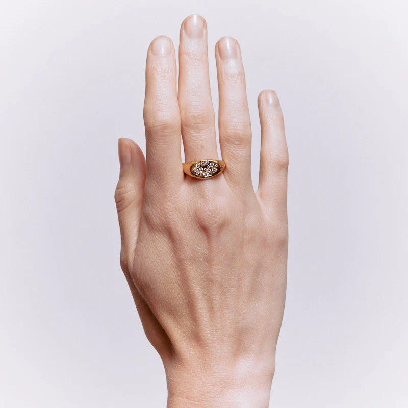 JUNO RING - 18K GOLD PLATED