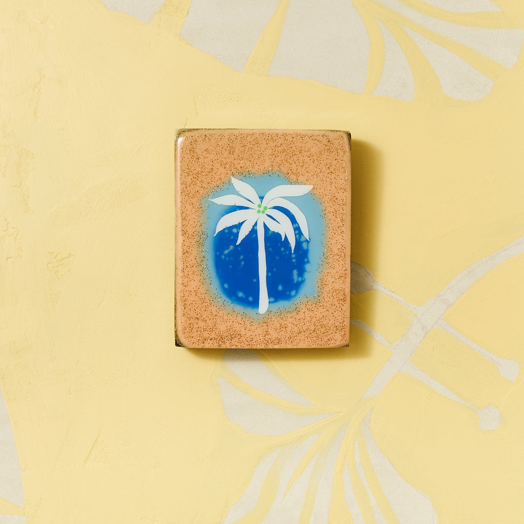 Bohemian Palm Resin Tile #2