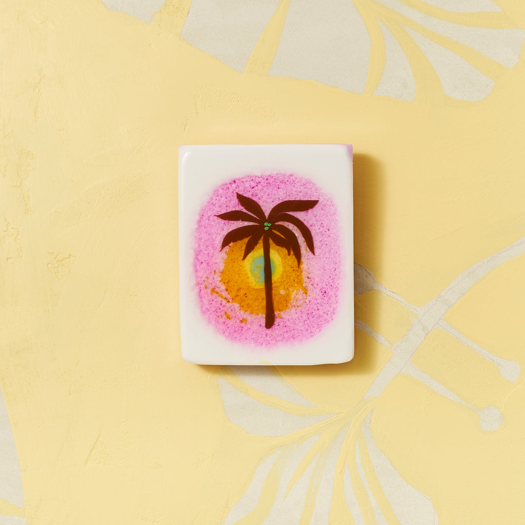 Bohemian Palm Resin Tile #6