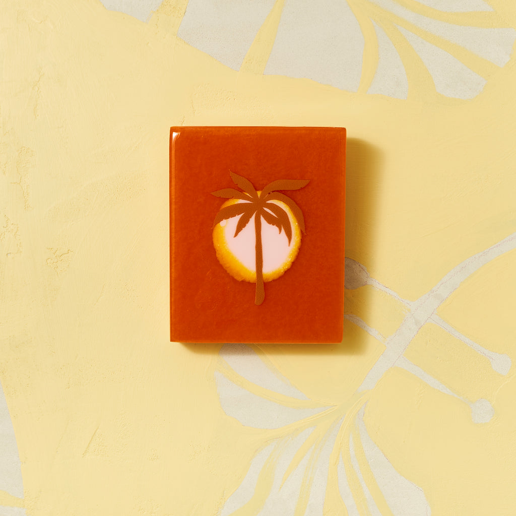 Bohemian Palm Resin Tile #10