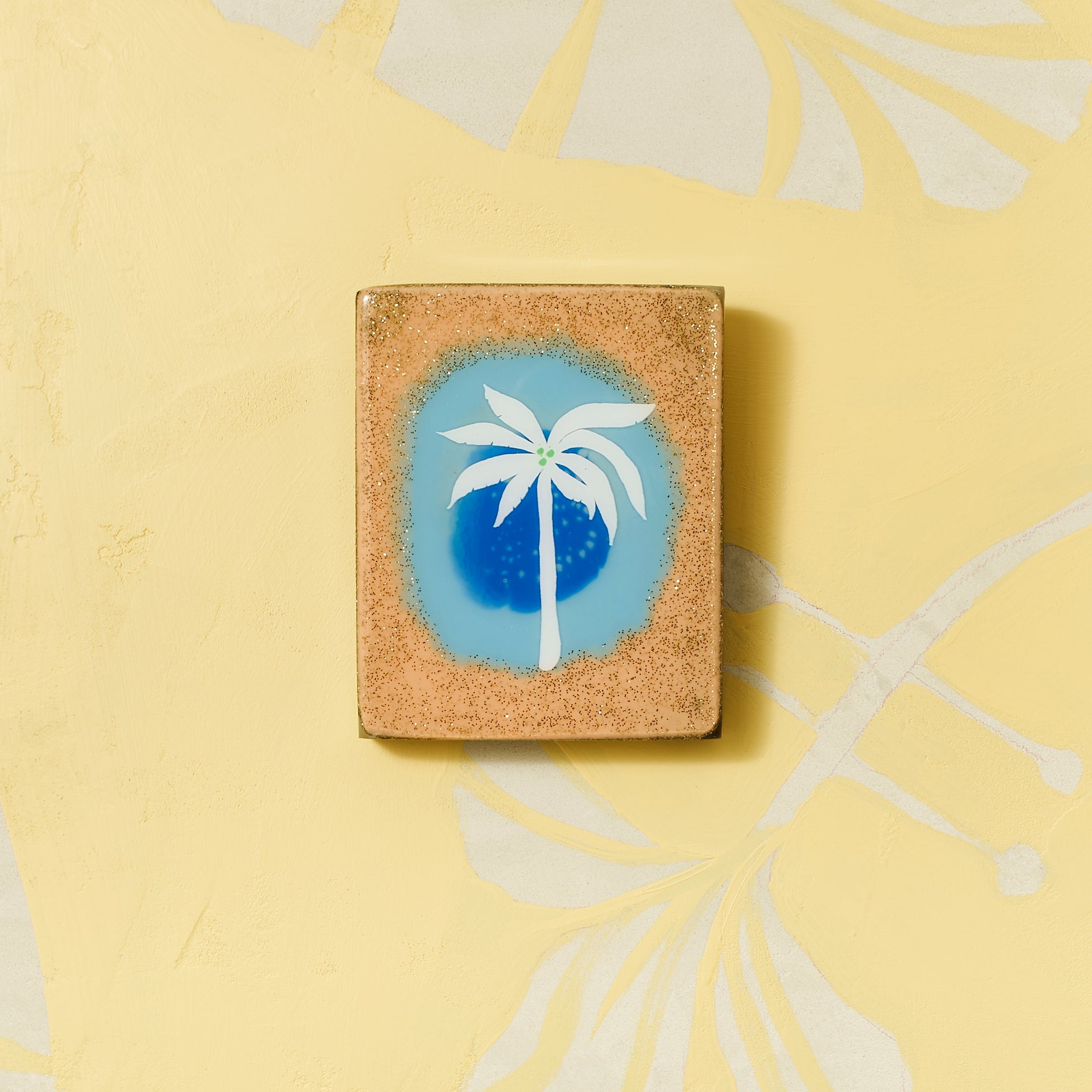 Bohemian Palm Resin Tile #12