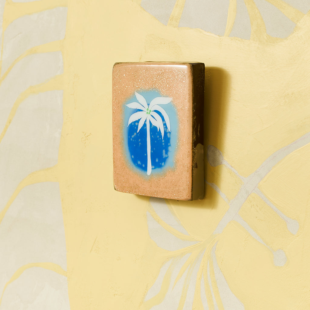 Bohemian Palm Resin Tile #2