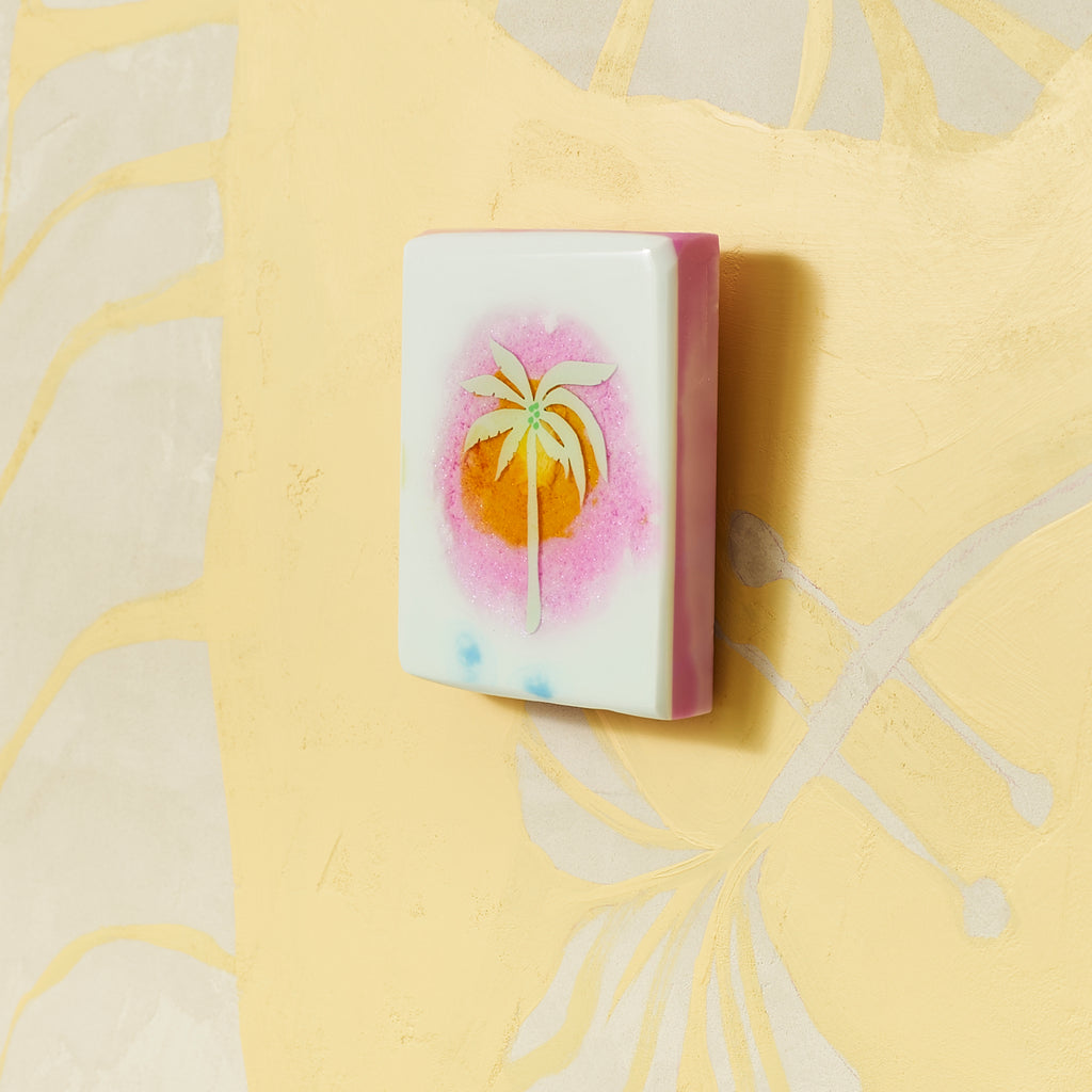 Bohemian Palm Resin Tile #5