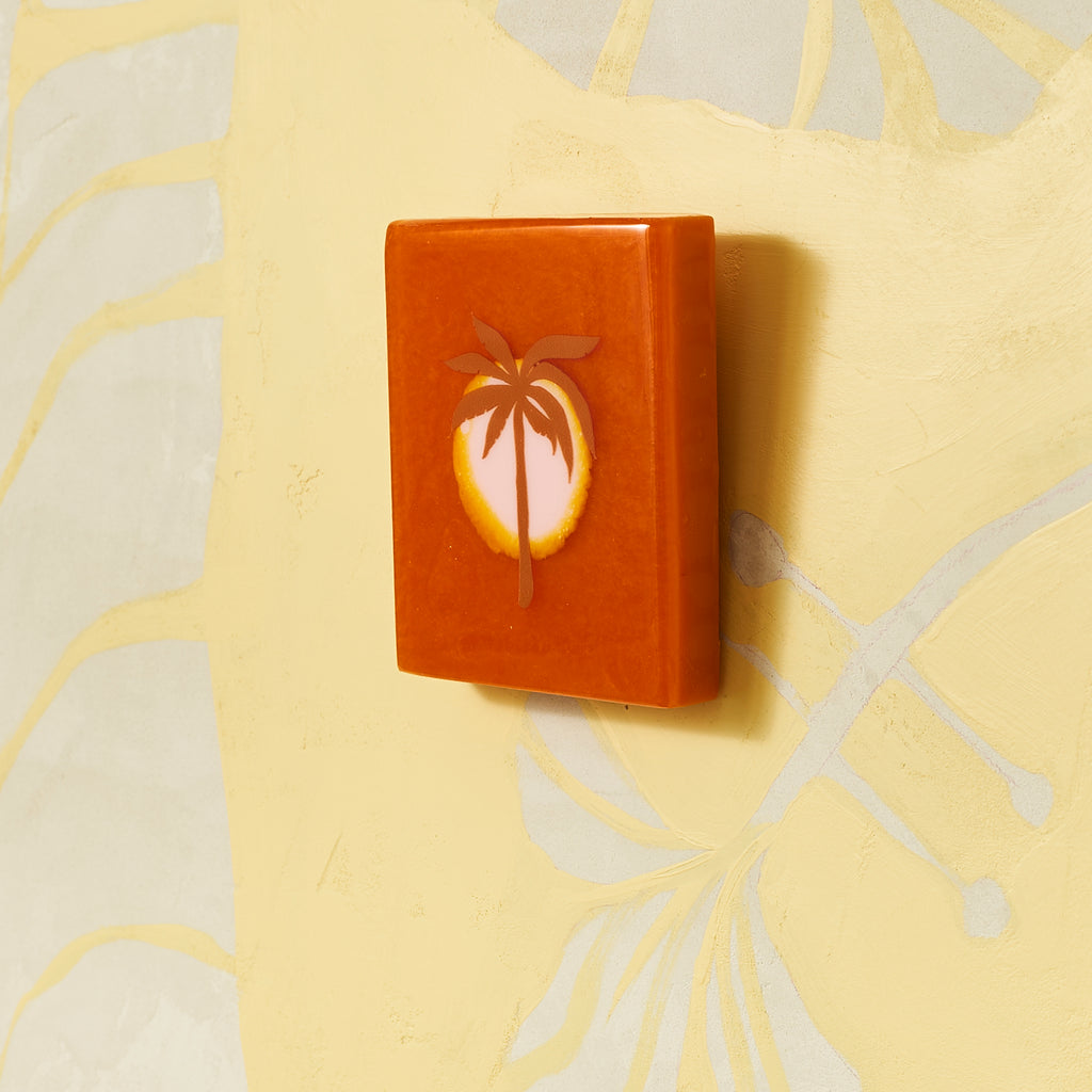 Bohemian Palm Resin Tile #10