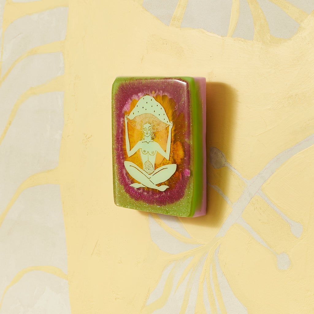 Funghi Resin Tile #7