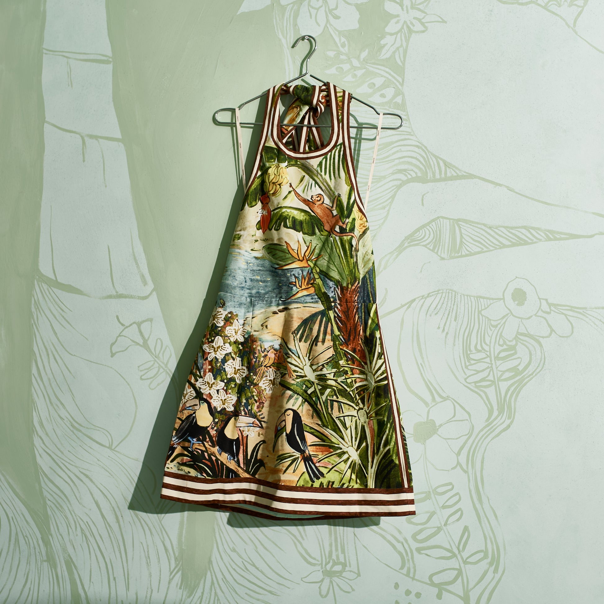 Toucan Tango Halter Mini Dress