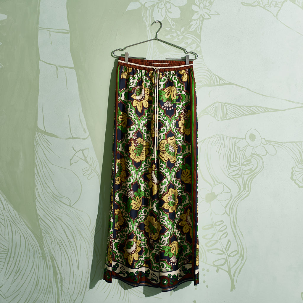 Liana Silk Palazzo Pant
