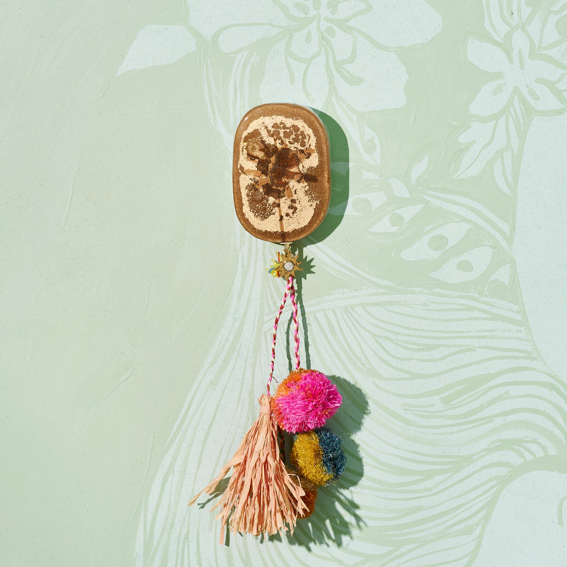 'Dusk Palm' - Resin Tile #3