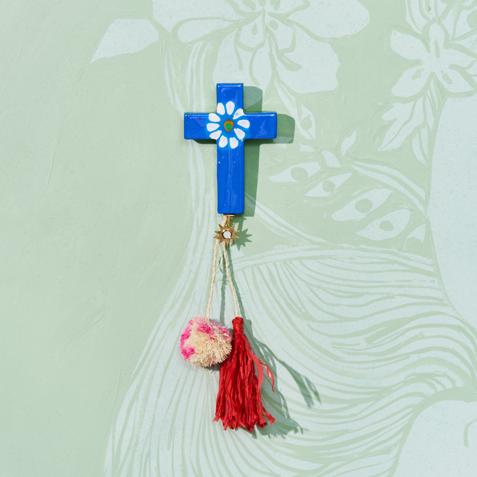 Cross Resin Tile #21