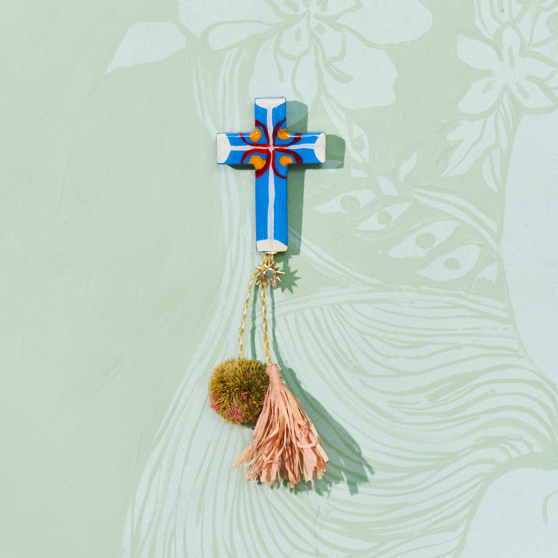 Cross Resin Tile #23