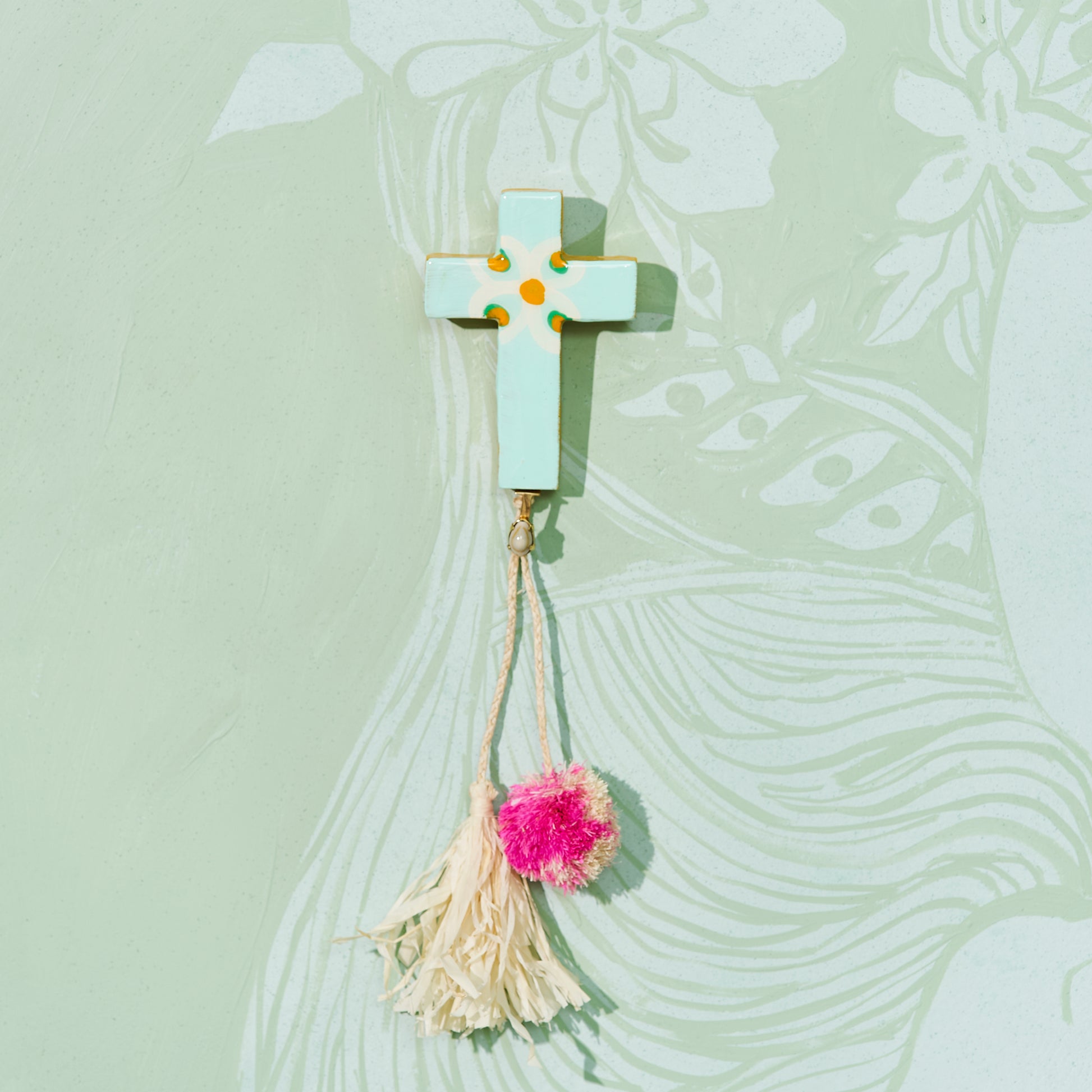 Cross Resin Tile #24