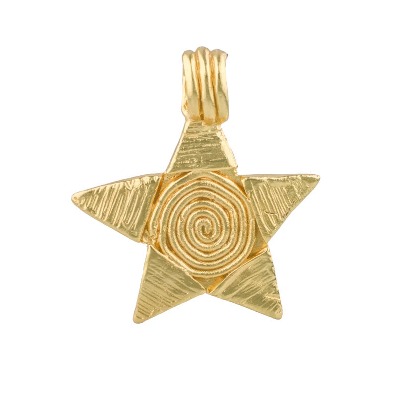 LUCRETIA PENDANT - 18K GOLD PLATED