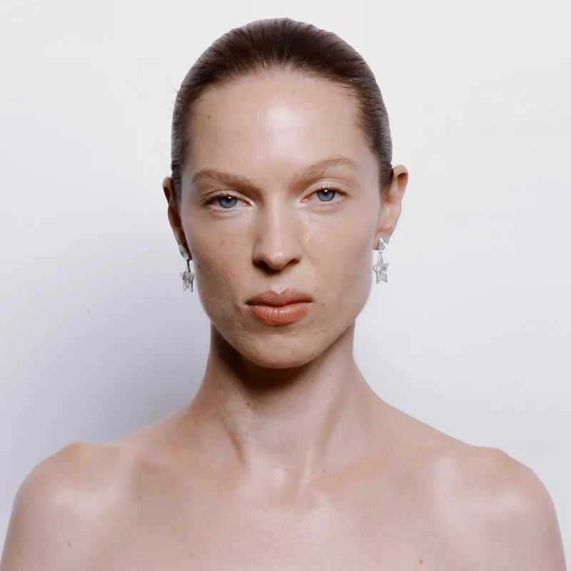 LUCRETIA DROP EARRINGS - STERLING SILVER