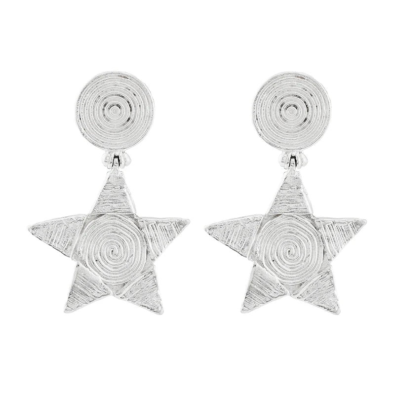 LUCRETIA DROP EARRINGS - STERLING SILVER