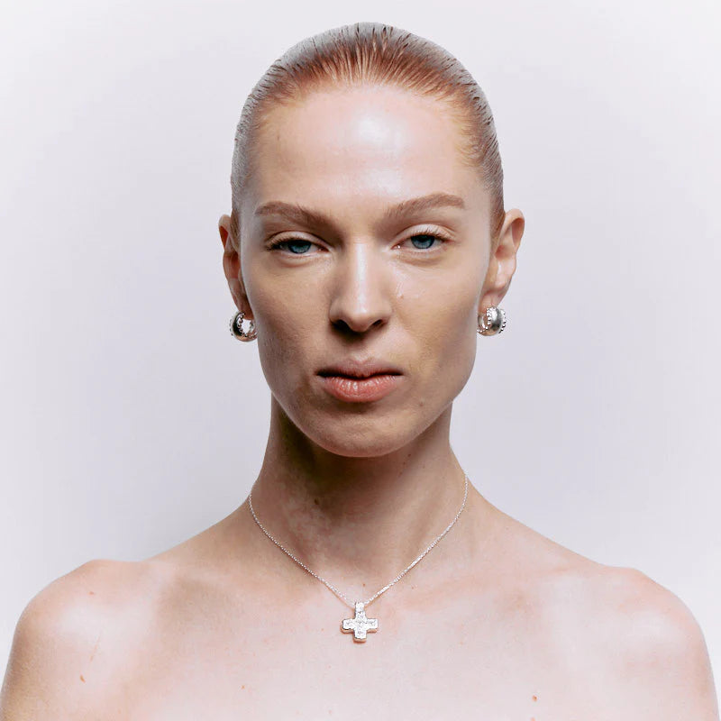 MIRIAM HOOPS - STERLING SILVER