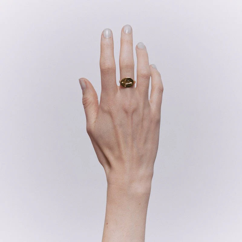 PERISTERA RING - 18K GOLD PLATED