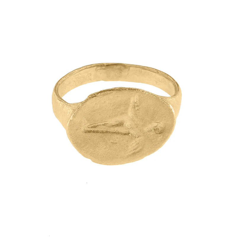 PERISTERA RING - 18K GOLD PLATED