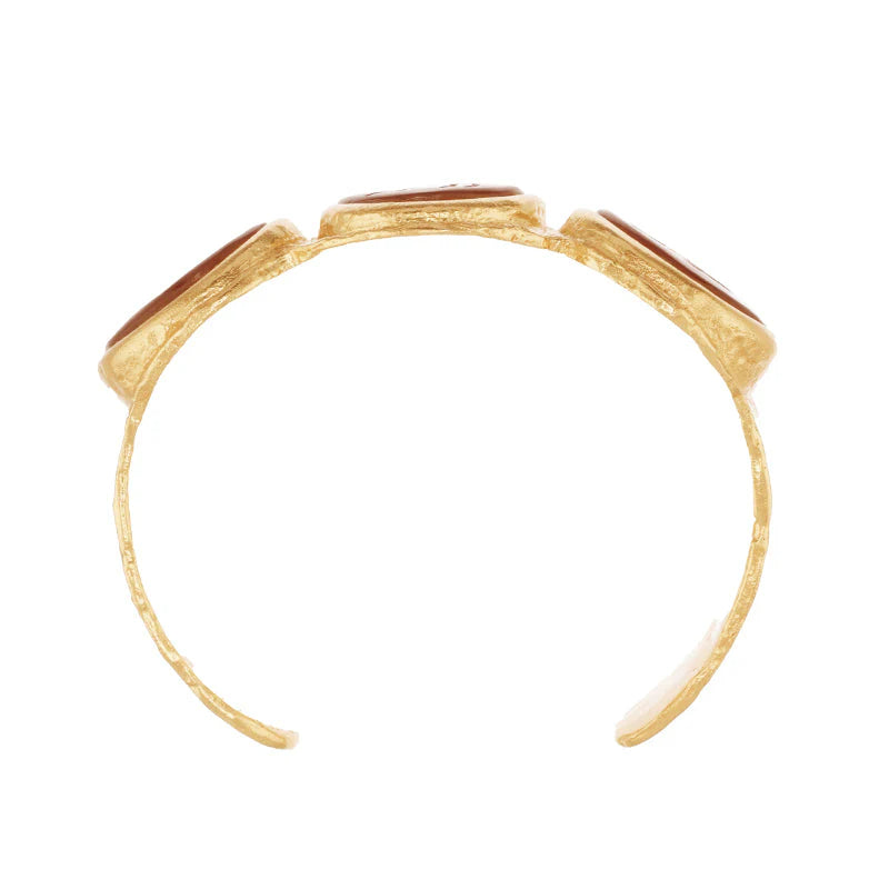 TIBERIUS CUFF - 18K GOLD PLATED