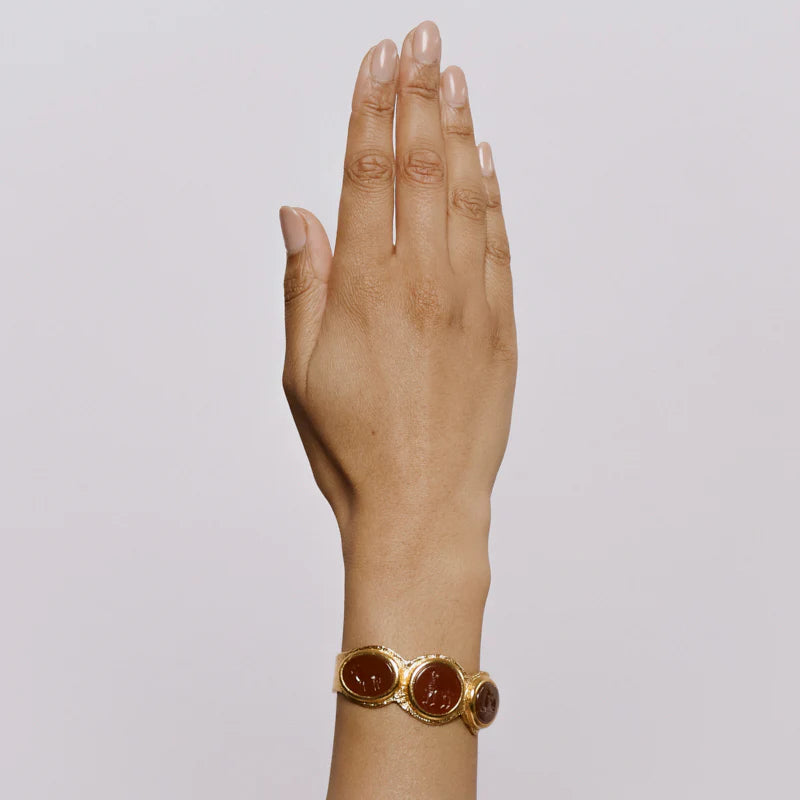 TIBERIUS CUFF - 18K GOLD PLATED