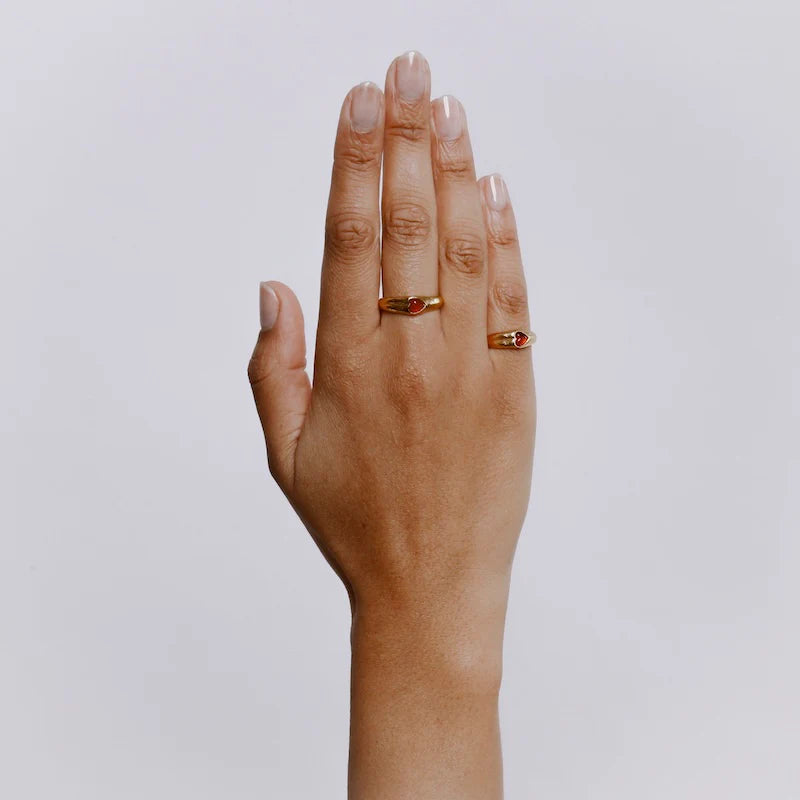 VERLAINE RING - 18K GOLD PLATED