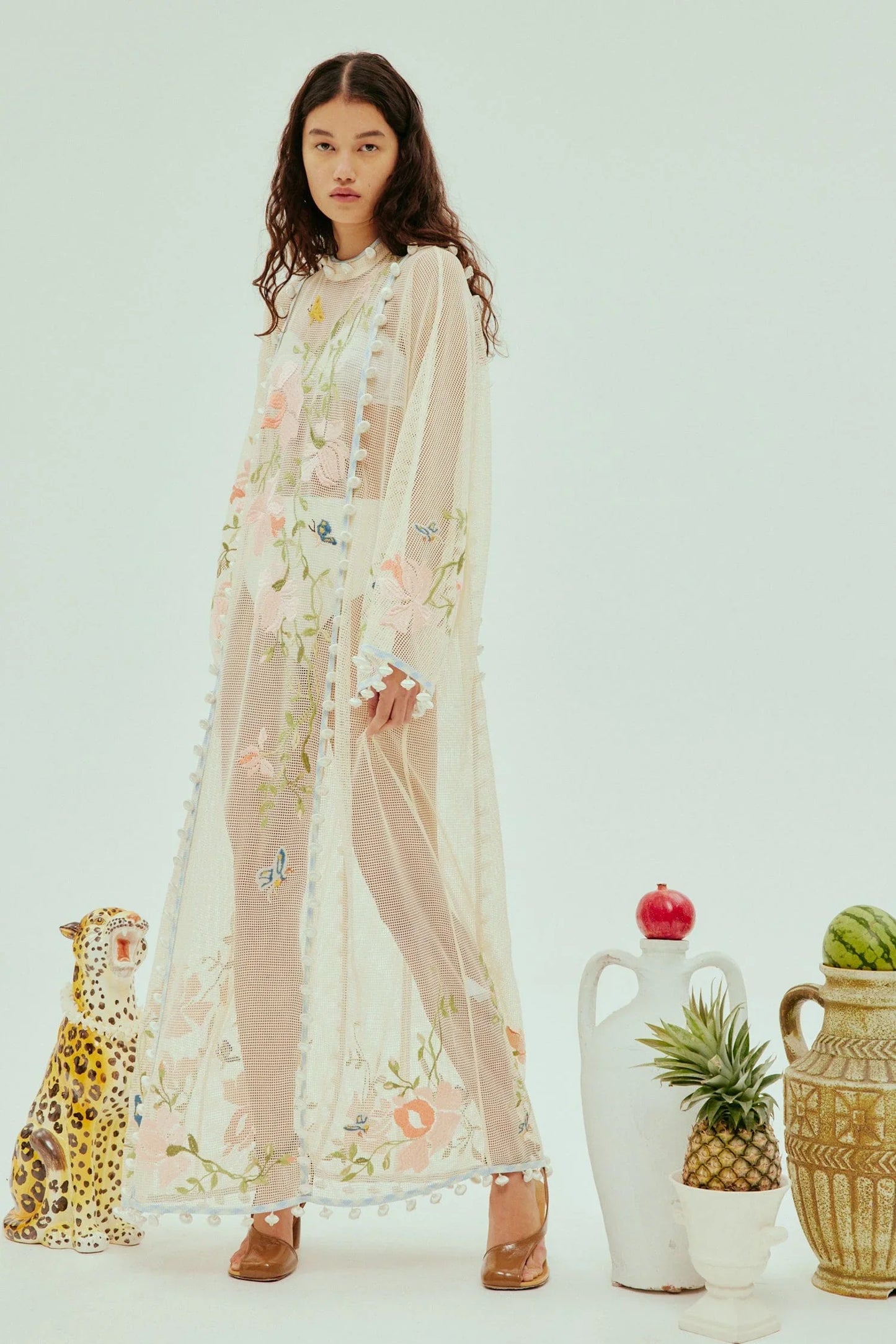 Bijou Embroidered Gown