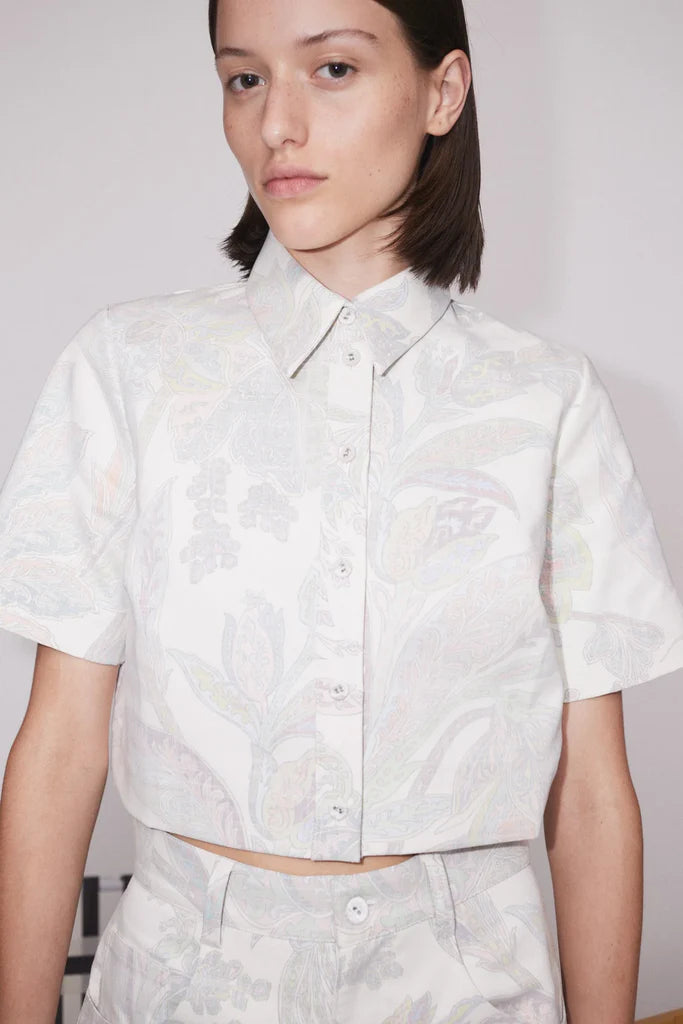 Ivy cropped shirt