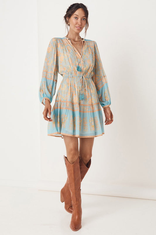 Juniper Playdress - Eggshell Blue