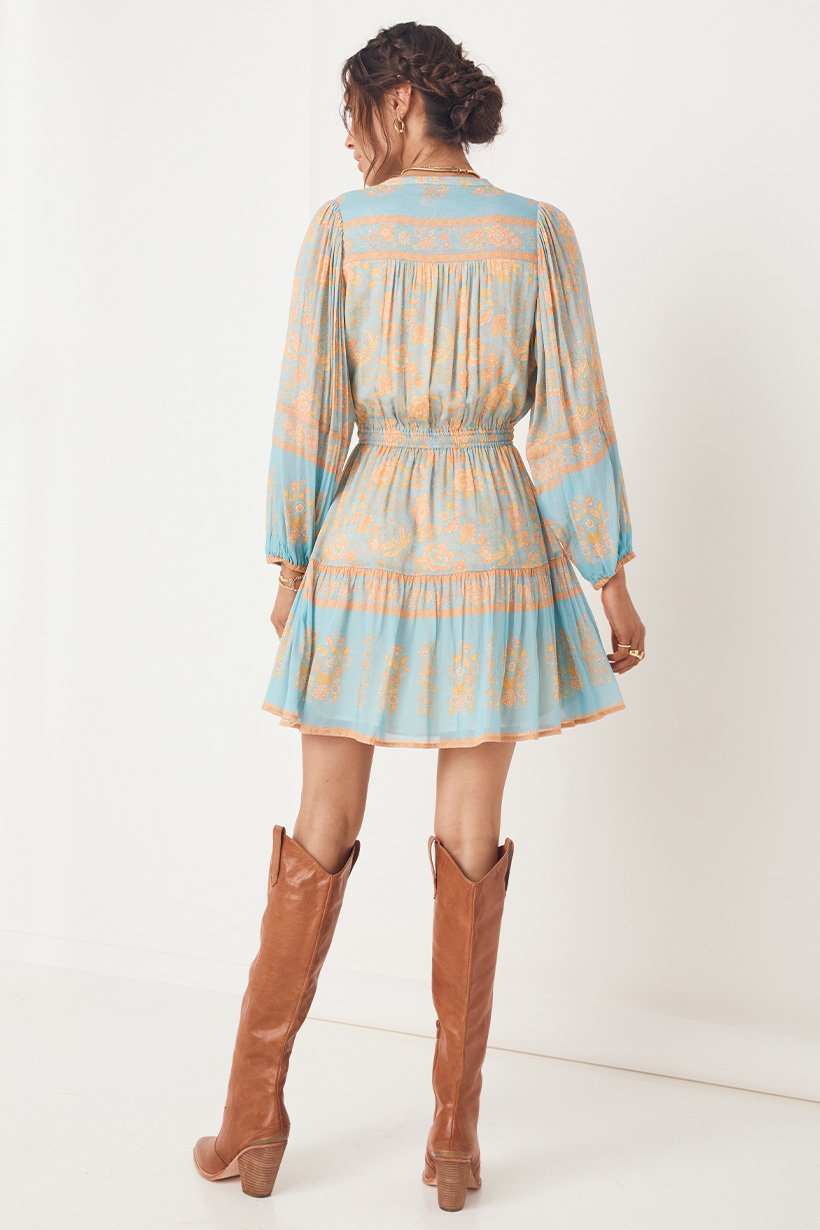 Juniper Playdress - Eggshell Blue