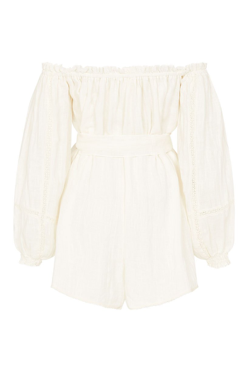 Spell Designs Milla Romper - Off White