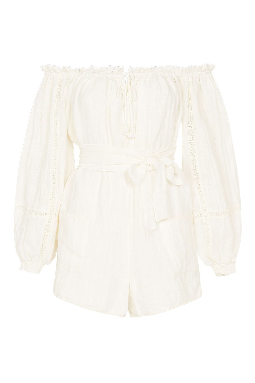 Spell Designs Milla Romper - Off White